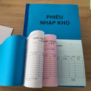 In phiếu nhập kho 3 liên giá rẻ tại Vũng Tàu