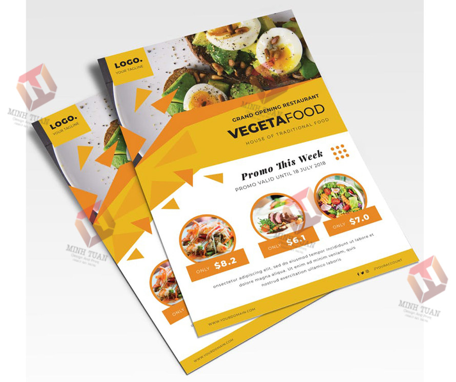 in ấn tờ rơi quảng cáo