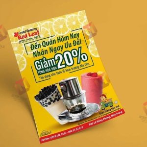 tờ rơi quảng cáo