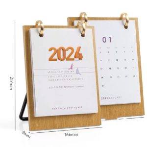 kích thước lịch để bàn