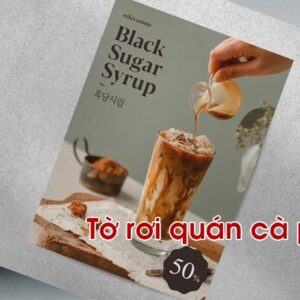tờ rơi quán cafe