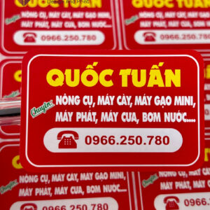 In Tem Nhãn Cửa Hàng